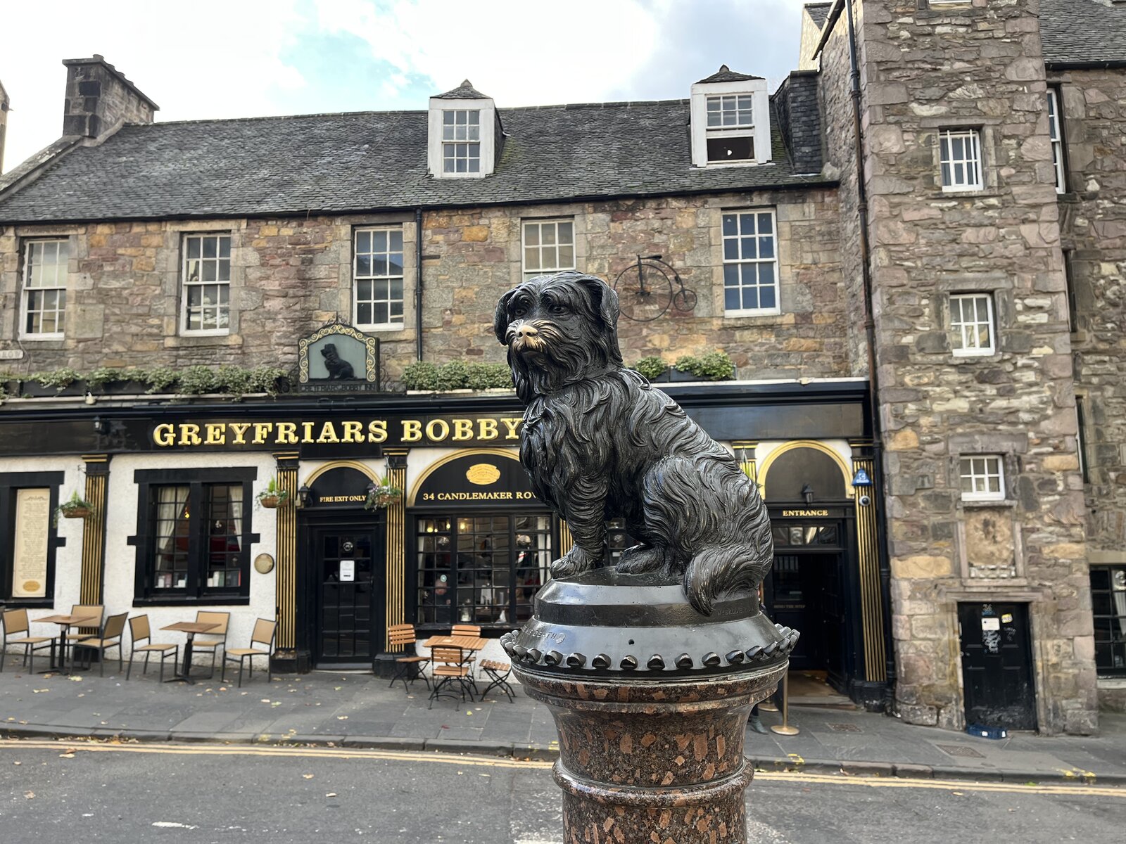 Greyfriars Bobby najsłynniejszy pies w Szkocji