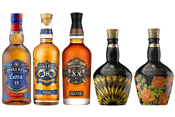 Chivas Regal oraz Royal Salute - degustacja on-line